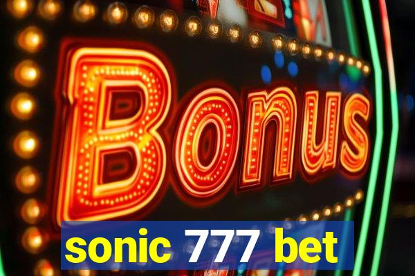 sonic 777 bet